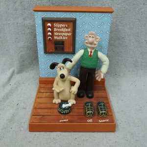 Wallace & Gromit Sveglia Parlante Vintage Wesco 1995 - Foto 1 di 5