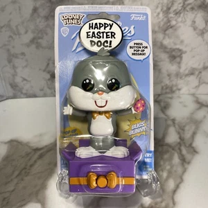 Funko Popsies: Looney Tunes - 5” Bugs Bunny Easter Pop Up Toy “Happy Easter Doc” - Picture 1 of 8
