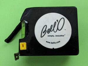 Sammlerstück BELL'O Maßband 12' mit Wasserwaage - Vintage Morganville NJ - Bild 1 von 5