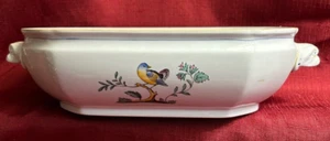 NEUWERTIG Spode 1-1/2 Quart Kasserolle Servierschale Schüssel Königinnen Vogel Terrine Platte Platte - Bild 1 von 3