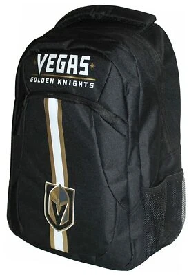 Mochila de ação com logotipo Las Vegas Golden Knights NHL (trabalho, escola de viagem) - Imagem 1 de 4