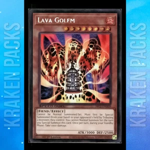 YUGIOH Lava Golem (PSR) SBC2-END09 1ST EDITION Near Mint - Picture 1 of 2