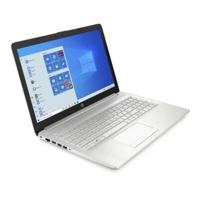 HP 17-by4083st 17t Silver Laptop PC 17.3" i3 8GB 128GB SSD + 1TB DVD HDMI W11 - Image 1 of 3