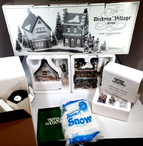 Dept 56 Heritage Village The Dickens Series Start A Tradition Set Of 13 Nib