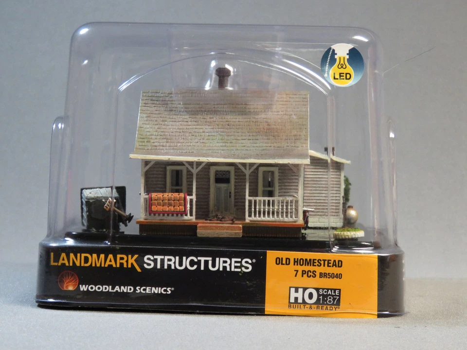 Woodland Scenics Br5040 HO Scale Old Homestead Structure Plus