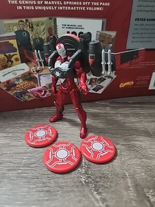 2011 Marvel The Avengers Iron Man Divebomb Mission Figure 4" Launching Disc - Picture 1 of 3