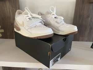 Size 9 - Jordan Legacy 312 Low White Archaeo Brown W - Picture 1 of 7