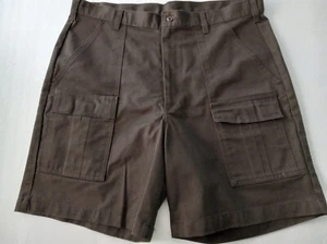 Men's VF Imagewear Uniform Cargo Shorts, Brown, Size 36, Great Condition - Picture 1 of 5