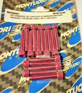VIS CARTER DE KICK "POLINI MONTUORI" ROUGE SCOOTS PIAGGIO TYPHOON NRG GILERA DNA - Photo 1/1