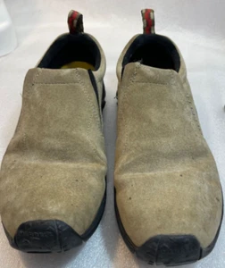 Merrell Herren 8,5 Schuhe Wildleder taupe Slipper braucht Reinigung - Bild 1 von 13