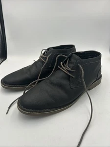 Reaction Kenneth Cole Desert Sun Gr. 12 elegante schwarze Herrenschuhe sehr gut " - Bild 1 von 11