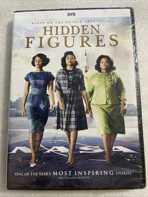 Hidden Figures DVD (20th Century, 2017)  NEW SEALED w Fraying - Image 1 of 3