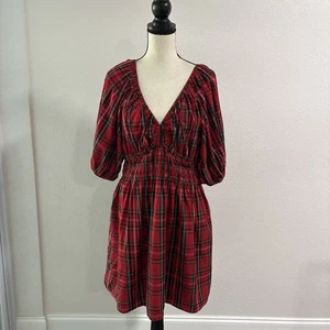 NWT Old Navy Tarten Dress Christmas Dress Sz L - Picture 1 of 9