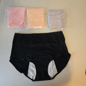 Unbranded Briefs Women's XXL (runs small see measurements) 4 Pk 4 Colors New - Picture 1 of 12