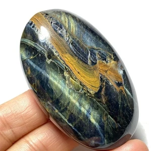 86g Piedra Ojos de Tigre Natural Espécimen Cuarzo Cristal AZUL Curación o932 - Imagen 1 de 6