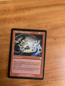 x1 MTG Kyren Negotiations LP - Mercadian Masques Magic the Gathering - Picture 1 of 1