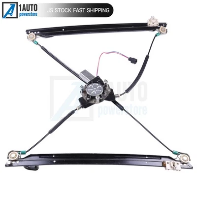 Window Regulator With Motor For 2001-2003 Chrysler Voyager Dodge Caravan 3.3L Foto 1 de 4