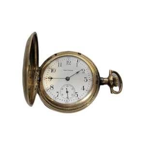 ladies waltham pocket watch 20 Year Gf Case Working Condition - Picture 1 of 7