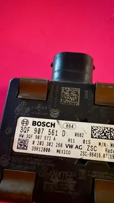 VOLKSWAGEN ATLAS FRONT  RADAR SENSOR MODULE 3QF 907 561 D - Image 1 of 4