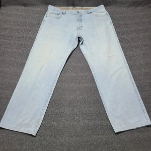 Ermenegildo Zegna Jeans Mens 42 Made Italy Straight Leg Distressed Denim Pants - Picture 1 of 11
