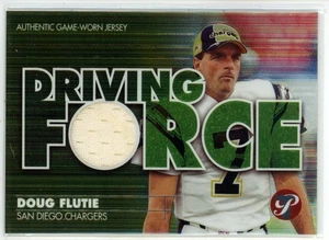 2002 Topps Pristine Doug Flutie Driving Force Jersey Relic - Picture 1 of 2