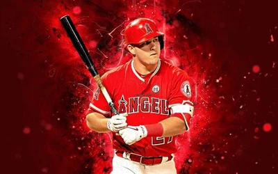 TROUT PUJOLS and other ANGELS - pick your card - INSERTS/PARALLELS - Image 1 of 4