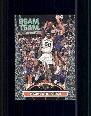 1992-93 Stadium Club #20 David Robinson Beam Team Members Only - Image 1 of 2