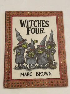 Witches Four Marc Brown Vintage Children's Book Parents Magazine Press 1980! - Foto 1 di 8