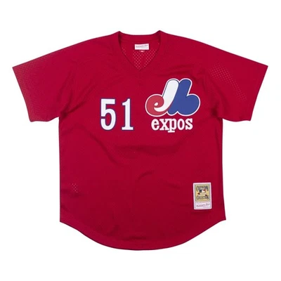 Mitchell & Ness Montreal Expos #51 Baseball Jersey New Mens Sizes $100 - Image 1 of 3