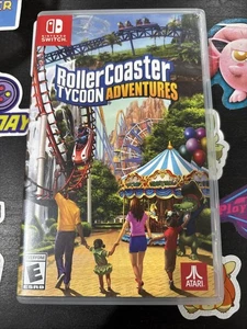 Rollercoaster Tycoon Adventures (Nintendo Switch, 2018) ¡Funciona muy bien! - Imagen 1 de 3