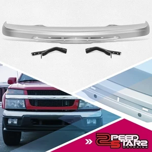 Barra frontal de parachoques cromada con soportes para 04-12 Chevy Colorado GMC Canyon - Imagen 1 de 6