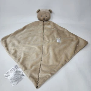 Precious Firsts by Carter's Brown Teddy Bear Rattle Lovey Baby Security Blanket - Picture 1 of 6