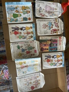 Vintage Konvolut Nähen Puppenkleidung Schnittmuster Simplicity McCall Barbie 60’s-70’s gebraucht - Bild 1 von 6