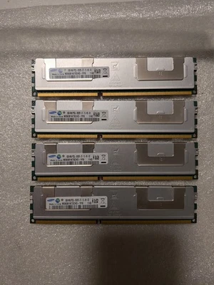 Ram Serveur 32Go 4x8Go) 4Rx8 PC3L-8500R - Photo 1/2
