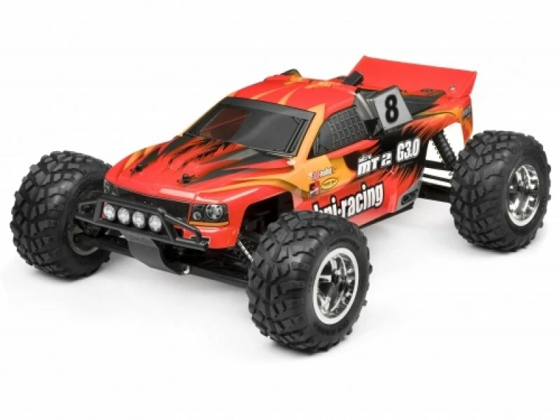 HPI 7789 DIRT FORCE Karosserie rot orange schwarz MT2 NEU OVP - Bild 1 von 1