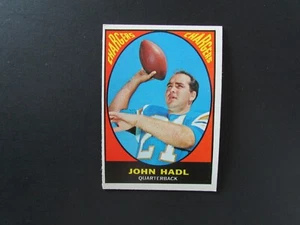 1967 Topps Football Set Break Card #120 John Hadl - Picture 1 of 2
