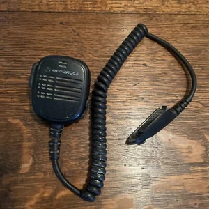 Motorola Zebra HMN9053C Mic Microphone Remote Speaker As Is Untested - Picture 1 of 6