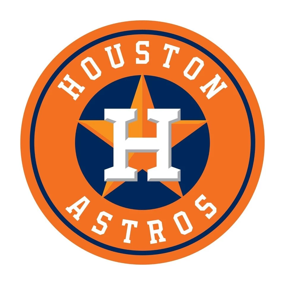 Houston Astros MLB Baseball Sticker Decal 02 - Image 1 of 1