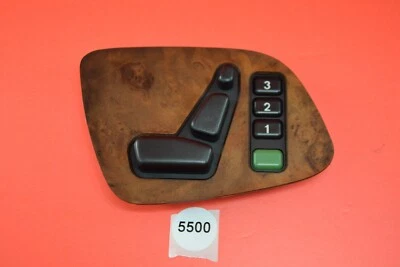 B36 98-02 MERCEDES CLK320 E320 E430 INTERRUPTOR ASIENTO MADERA MOLDURA BISEL DERECHO 2108209010 Foto 1 de 4
