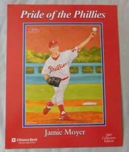 Jamie Moyer Pride of the Phillies - 2007 Collectors Edition 11x13 Photo Print