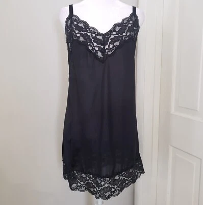 Vestido sin Mangas De Colección Para Mujer Encaje Recortado MEDIANO Capricho Femenino Oscuro Romántico  Foto 1 de 4