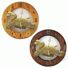 Cocker Spaniel Wood Clock Buff