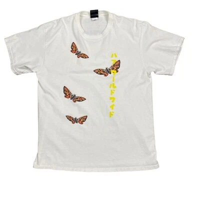 Camiseta Godzilla vs Huf Para Hombre Talla Grande Mothra Estampado Japonés Diseño RARO Foto 1 de 4