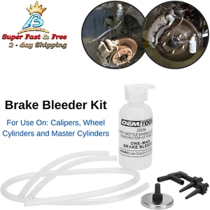 Brake Line Bleeder Kit Pump Fluid Bleeding Tool For Car Caliper Wheel Cylinder - Bild 1 von 12