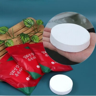 20PCS Mini Handtuch Packung aus verdichtetem Material 20*20 cm Reiseartikel - Bild 1 von 4