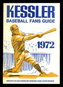 1972 Kessler Major League Baseball Fans Guide MLB VTG - Picture 1 of 2