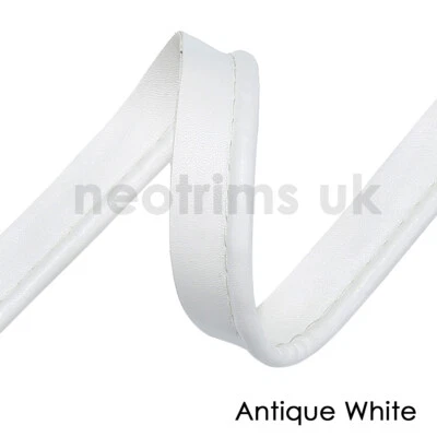 Cinta para tuberías de cuero sintético, cinta de cordón de recorte de inserción de tapicería con bridas Foto 1 de 4