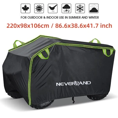 XXL 86.6 Inch Quad ATV Cover Heavy Duty Waterproof For KYMCO MXU 150X 2016-2021 - Image 1 of 4