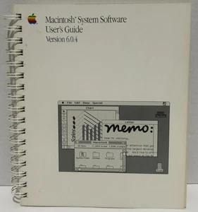 Macintosh System Software User’s Guide 1989 Version 6.0.4 Apple Vintage - Picture 1 of 11