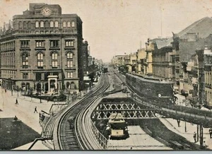 PostcardCooper Union New York Science and Art railroad Train B7 - Picture 1 of 3
